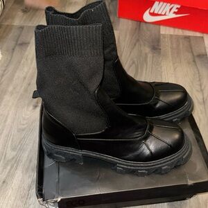 EGO sock combat boots